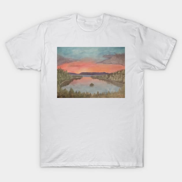 Emerald Island, Lake Tahoe, CA T-Shirt by Sweet K